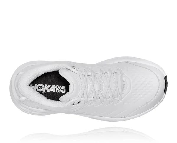 Hoka One One, Bondi SR, Men's White/White, 9