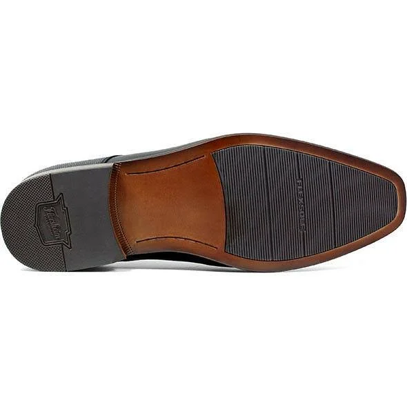 Florsheim Men's Postino Cap Toe Oxford, Size: 7, Black Smooth Leather