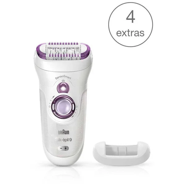 Braun Silk-閜il 9 SensoSmart 9/700 40tweezers Violet, White