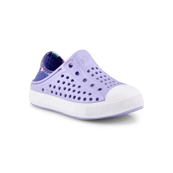 Skechers Girls& Guzman Steps - Sandcastle Dreams Lavender 5.0N