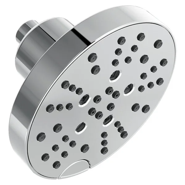 Delta 52668 H2Okinetic 5-Setting Raincan Shower Head Chrome