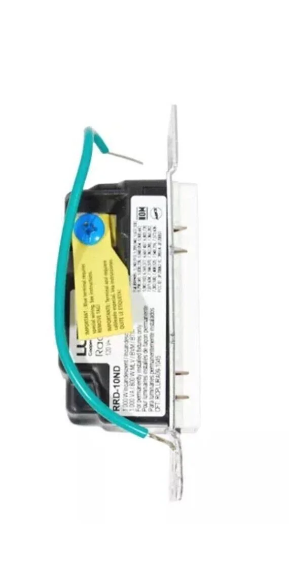 Lutron RRD-10ND-WH RadioRA 2 Dimmer White