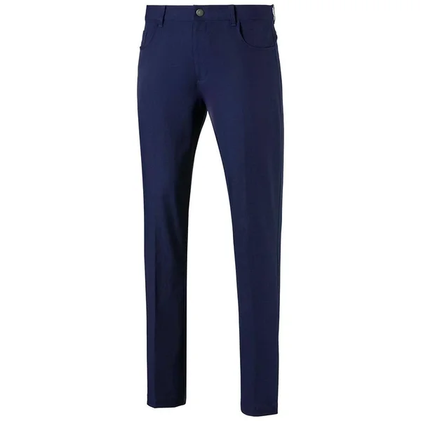 Puma Men's Jackpot 5 Pocket Golf Pants - Size 32, Bright White