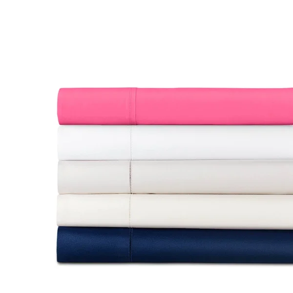 Ralph Lauren RL 464 Percale Flat Sheet, Twin - Monaco Pink