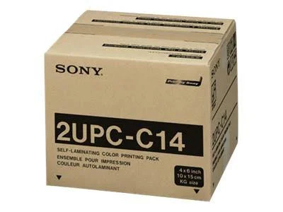 Sony 2UPC-C14 Ink ribbon - paper kit, 4x22 x 6x22 - 400 count