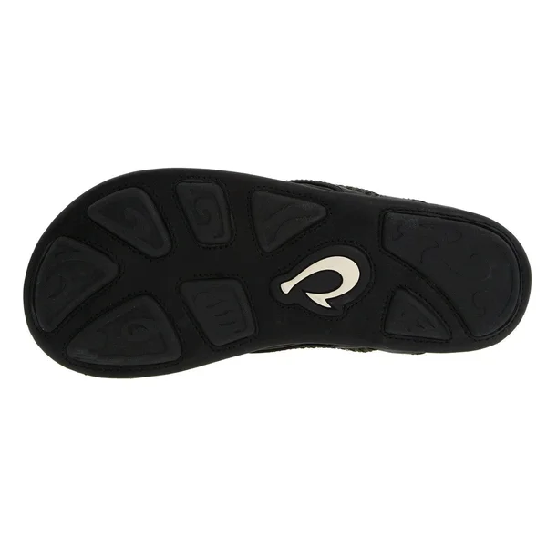 Olukai Mea Ola Sandals - Men's Black - 11