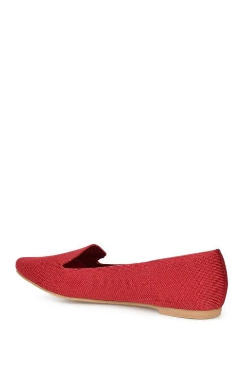 Journee Collection Vickie Flat - Women's, Red, Size 12, Flats