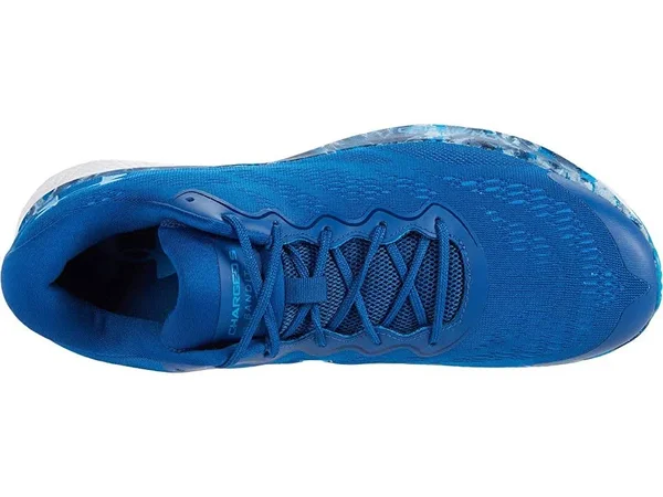 Under Armour Men's Charged Bandit 6 Camo Running Shoes - Blue, 14