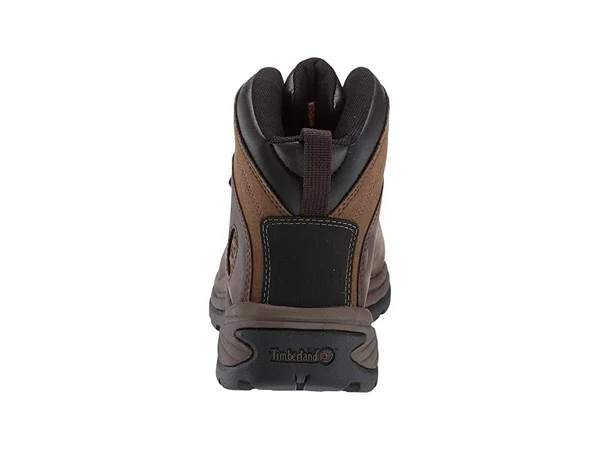 Timberland Pro Men's Flume Mid Waterproof Steel Toe Work Boots, Brown