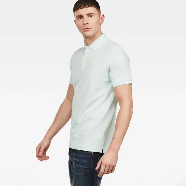 G-Star Raw Men Dunda Slim Polo Green Size S