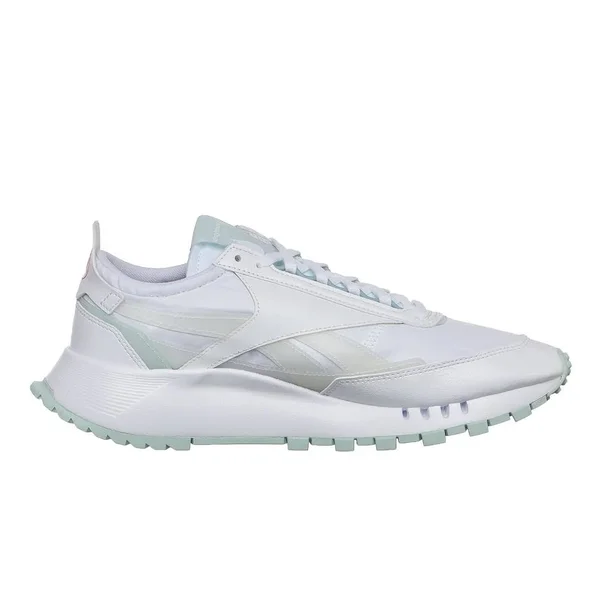 Reebok Classic Leather Legacy Hot Ones (White, Light Blue)