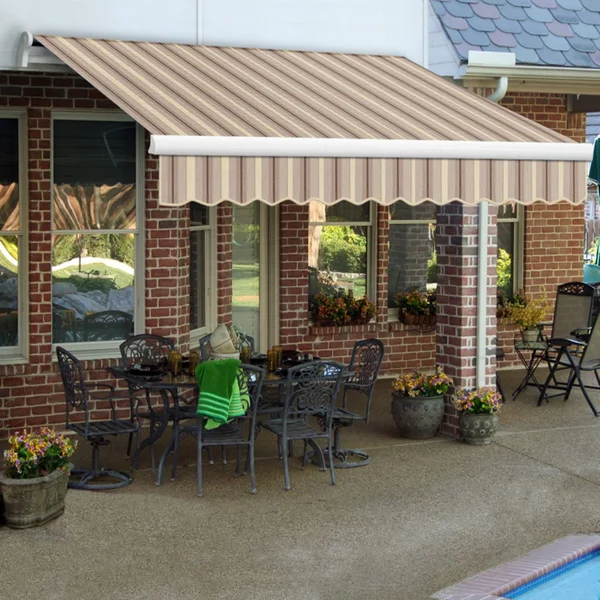 Awntech Maui-LX Manual Retractable Awning - Size: 8& W x 7& Projection