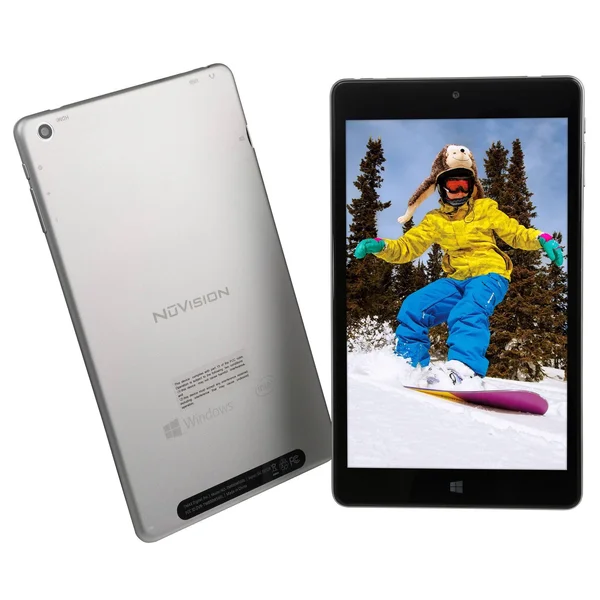 NuVision 8-Inch Full HD (1920 x 1200) IPS Touchscreen Tablet PC Intel Atom Z3735f Quad-core Processor 2GB Ram 32GB SSD eMMC, 8.80 x 4.90 x 0.40 in