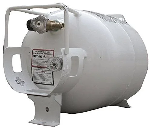 Manchester Tank Manchester (1175TC) White Acme OPD Gauge for 30 Pound Horizontal Cylinder