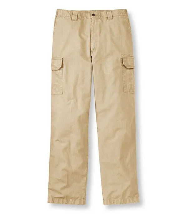 Men's Tropic-Weight Cargo Pants - Comfort Waist Brown 44x29, L.L.Bean