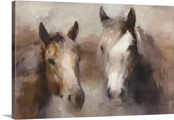 Blazing The West Neutral Crop - Canvas Wall Art, 30x20, Great Big Canvas