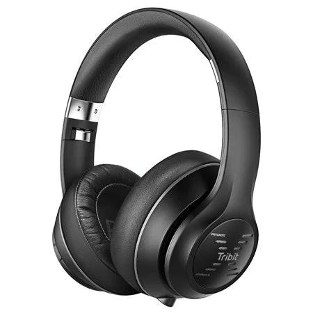 Tribit XFree Tune Bluetooth Headphones Over Ear, Hi-Fi, 40 Hrs Playtime