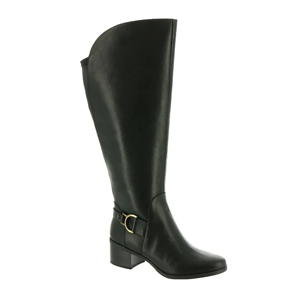 AK Anne Klein Jamee Wide Calf Women's Black Boot 6.5 M