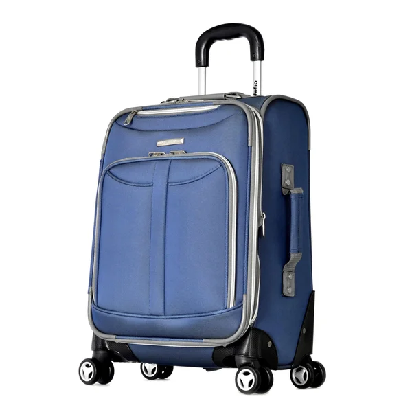 Olympia Tuscany Spinner Luggage - Blue, 25 inch