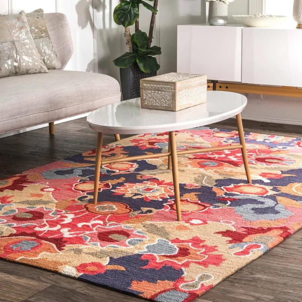 nuLOOM Hand Hooked Felicity Area Rug, Size: 3& x 5&