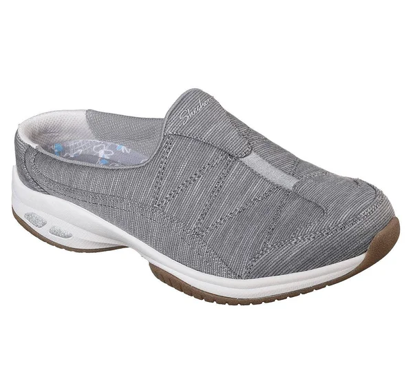 Skechers Women's Commute Time Carpool Mule - Color: Grey, Size: 7