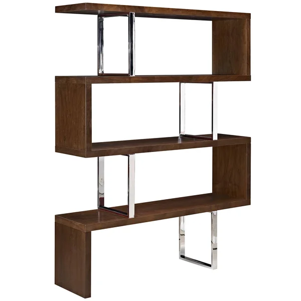 Modway Meander Stand - Walnut