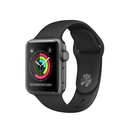 Refurbished Apple Watch 38mm Series 2 Aluminum GPS with Sport Band MP0D2LL/A, Gray