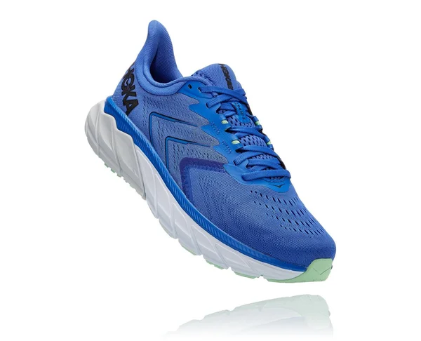 Hoka One One Men's Arahi 5 Shoe - 12 - Dazzling Blue - Black