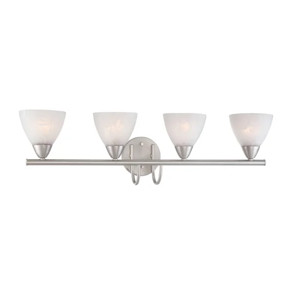 Thomas Lighting Tia 4-Light Wall Lamp - Matte Nickel - 190018117