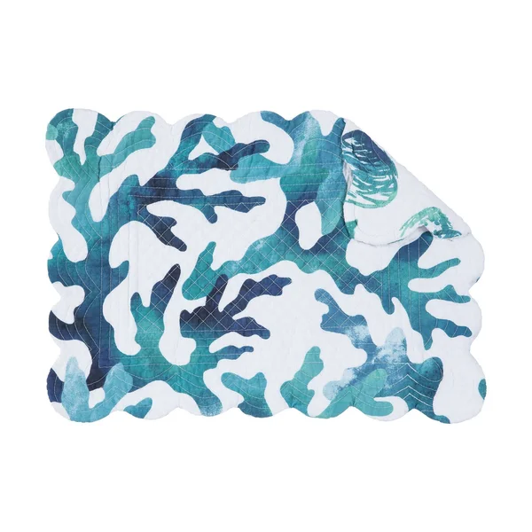 Aqua Reef Napkin Set of 6 in - Rectangle Placemat Cu0026F Home