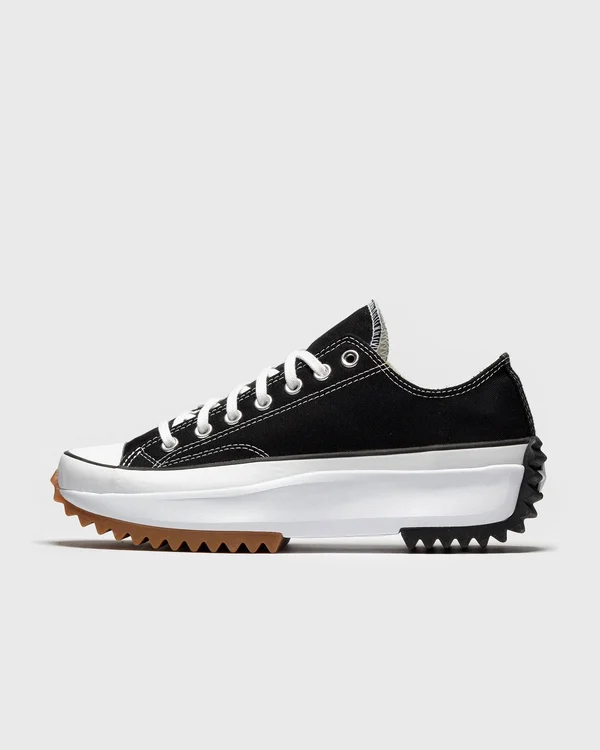 Converse Run Star Hike Platform Ox in Black