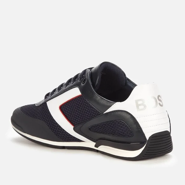 Boss Saturn Lowp Trainers Navy