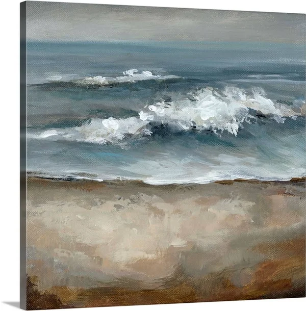 Tears from The Sea - Canvas Wall Art, 20x20, Great Big Canvas