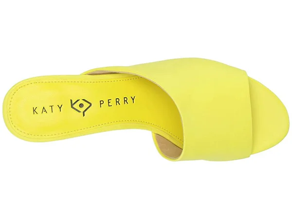 Katy Perry Womens The Landen Heeled Sandal - Women's, Size: 9, Yellow