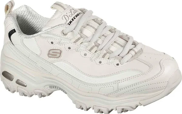 Skechers D&Lites Fresh Start Women's Sneakers - Size: 6, White