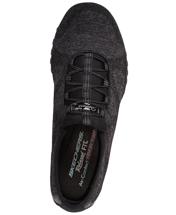 Skechers Breathe-Easy - Opportuknity (Black) Women's Shoes