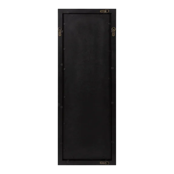 Kate and Laurel Bakersfield 1.25-in L x 13-in W Black Framed Wall Mirror - 219121