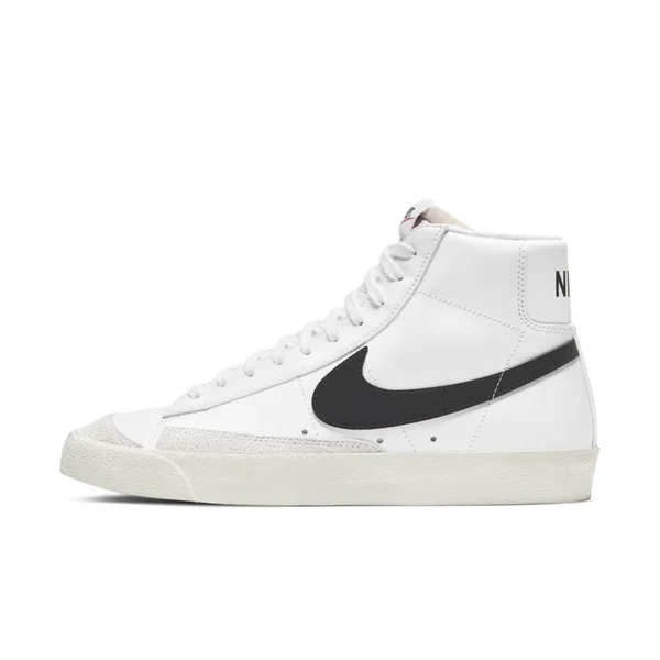 Nike Blazer Mid &77 Vintage Men's Sneakers - White/Black - 9.5