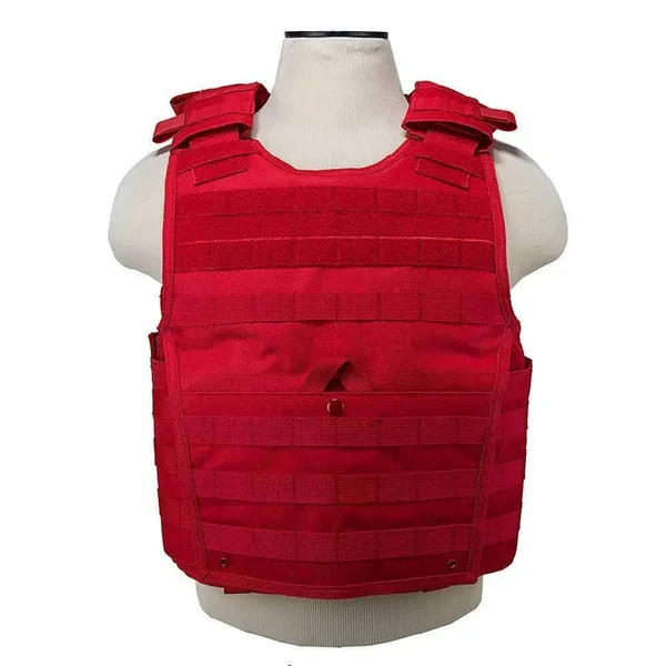Vism Expert Plate Carrier Vest MED-2XL Tactical Shooting Range Hunting Red