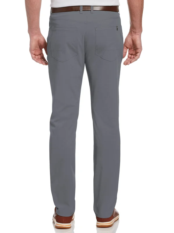 Callaway Men's EverPlay 5-Pocket Pant, DK Grey Htr Gray, Size 38 Inseam 32, Cotton/Polyester/Elastane