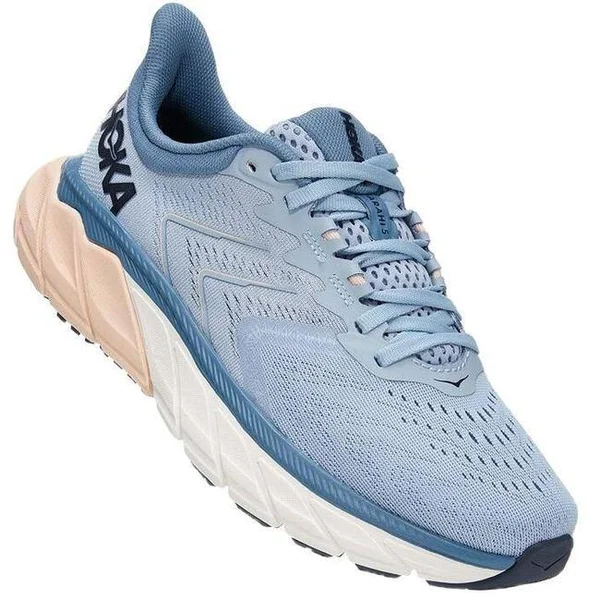 Hoka Women's Arahi 5 Blue Fog, Provincial Blue, 12, W