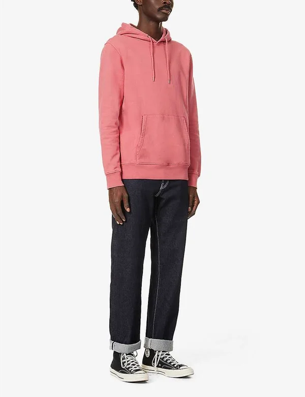 Colorful Standard - Organic Cotton Hooded Sweatshirt, Men, Pink
