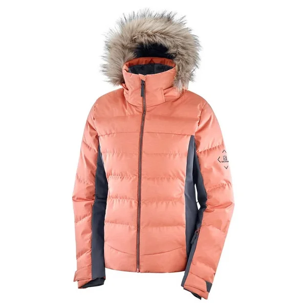 Salomon Stormcozy Jacket - Women's Brick DUST, Xs