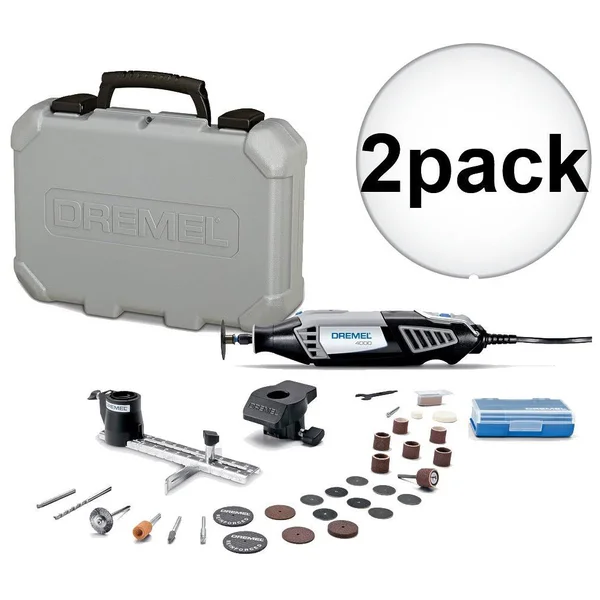 Dremel 4000-2-30 High Performance Rotary Tool Kit 2-Pack