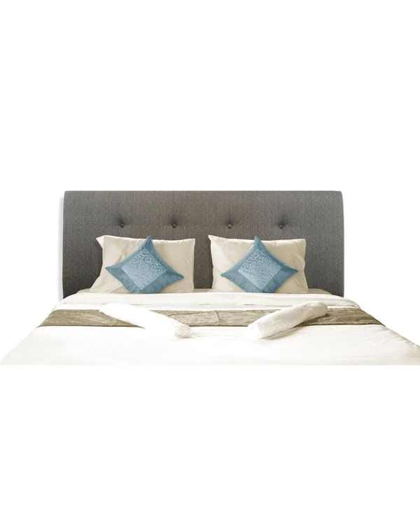 Sole Designs Ali Upholstered Panel Headboard - Size: Full, Blue