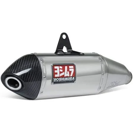 Yoshimura RS-3 Race Series Full Exhaust System SS/Titanium/Aluminum (1461057), Silver