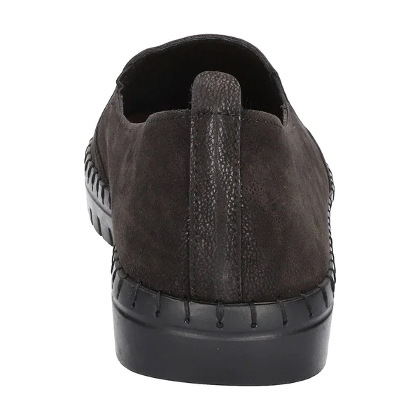 Easy Street Fresh Women's Slip-On Sneakers - Size: 5, Black Matte