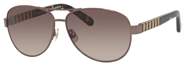 Kate Spade Dalia/S US 0NTI-HA Brown Havana Aviator Sunglasses