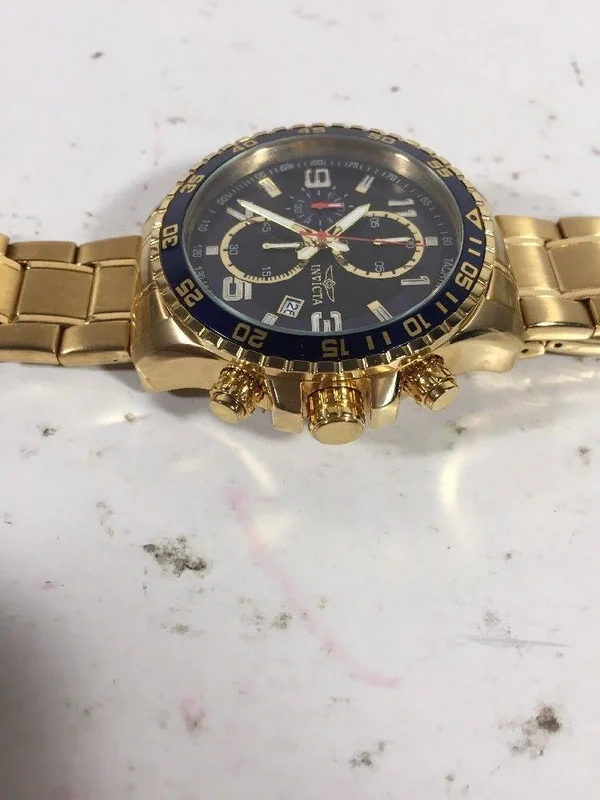 Invicta Men's 14878 Specialty Chronograph Gold Ion-Plated Watch