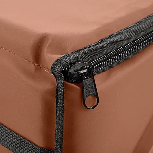 Insulated Food Delivery Bag Pan Carrier (Brown)